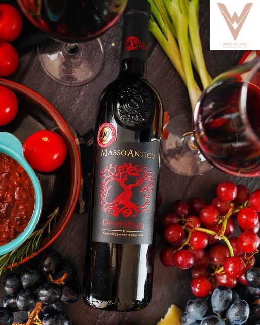 thưởng thức Rượu vang Masso Antico Primitivo đúng cách như thế nào